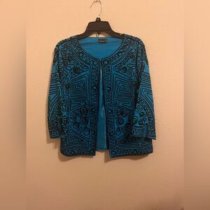 Izaro Turquoise Class Jacket Size: Medium